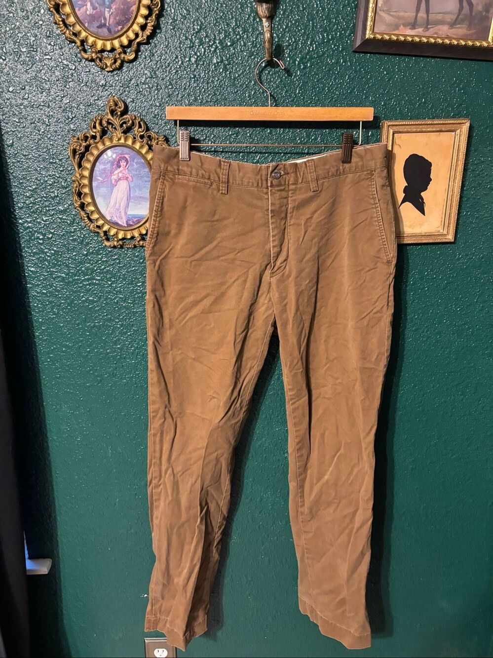 Polo Ralph Lauren Brown Polo Pants Sz 34x32 Straight Fit